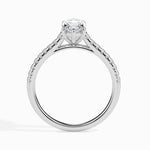 Mimi Solitaire Pave Marquise Ring-Dileti