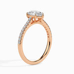 Pave Pear Setting