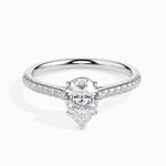 Pave Pear Setting