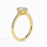 Pave Pear Setting