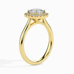 Halo Cushion Ring - Dileti