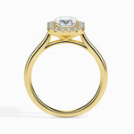 Kai Solitaire Halo Radiant Ring-Dileti