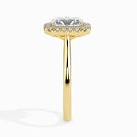 Kai Solitaire Halo Radiant Ring-Dileti
