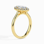 Halo Marquise Setting