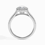 Pila Solitaire Halo Pave Marquise Setting-Dileti