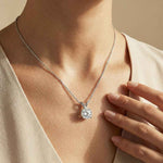 1 ctw Round Pendant - Dileti