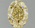 2.09ct Oval Lab Grown Diamond (Colour Fancy Intense Yellow, Clarity VS2, IGI Certified)