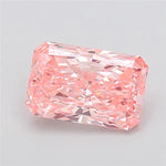 3.08ct Radiant Lab Grown Diamond (Colour Fancy Vivid Pink, Clarity VS1, IGI Certified)