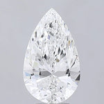 5.00ct Pear Lab Grown Diamond (Colour E, Clarity VS2, IGI Certified)