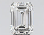 8.58ct Emerald Lab Grown Diamond (Colour G, Clarity VS2, IGI Certified)