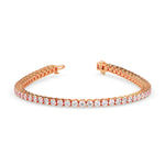 Round Tennis Bracelet-Dileti