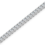 Round Tennis Bracelet-Dileti