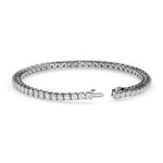 Round Tennis Bracelet-Dileti