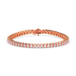 Oval Tennis Bracelet-Dileti