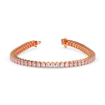 Oval Tennis Bracelet-Dileti