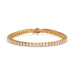 Oval Tennis Bracelet-Dileti