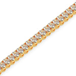 Oval Tennis Bracelet-Dileti