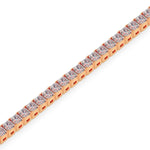 Asscher Tennis Bracelet-Dileti