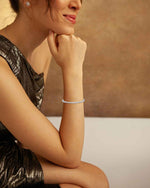Asscher Tennis Bracelet-Dileti