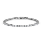 Asscher Tennis Bracelet-Dileti