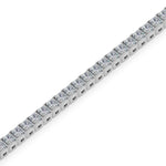 Asscher Tennis Bracelet-Dileti
