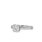 Belinda Petal Twist Circlet Ring-Dileti