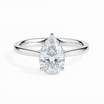 Blanca Solitaire Ring - Dileti