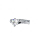 Carol Luminous Solitaire Ring-Dileti