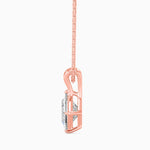 Regina Solitaire Princess Pendant-Dileti