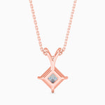 Regina Solitaire Princess Pendant-Dileti