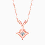 Regina Solitaire Princess Pendant-Dileti