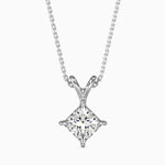Regina Solitaire Princess Pendant-Dileti