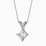 Regina Solitaire Princess Pendant-Dileti