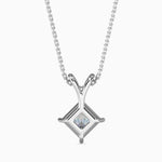 Regina Solitaire Princess Pendant-Dileti