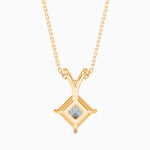 Regina Solitaire Princess Pendant-Dileti