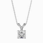 Mia Solitaire Asscher Pendant-Dileti
