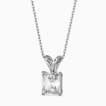 Sol Solitaire Radiant Pendant-Dileti