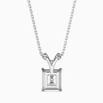 Sol Solitaire Radiant Pendant-Dileti