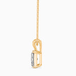 Sol Solitaire Radiant Pendant-Dileti