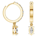 Multi Stone Earrings