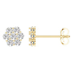 Round Cluster Studs