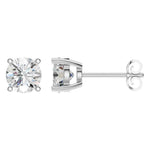 Four Prong Round Studs