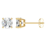 Four Prong Round Studs