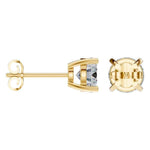 Four Prong Round Studs