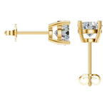 Four Prong Round Studs