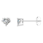 Heart Stud Earrings