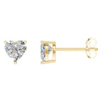 Heart Stud Earrings