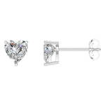 Heart Stud Earrings