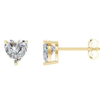 Heart Stud Earrings