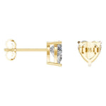 Heart Stud Earrings